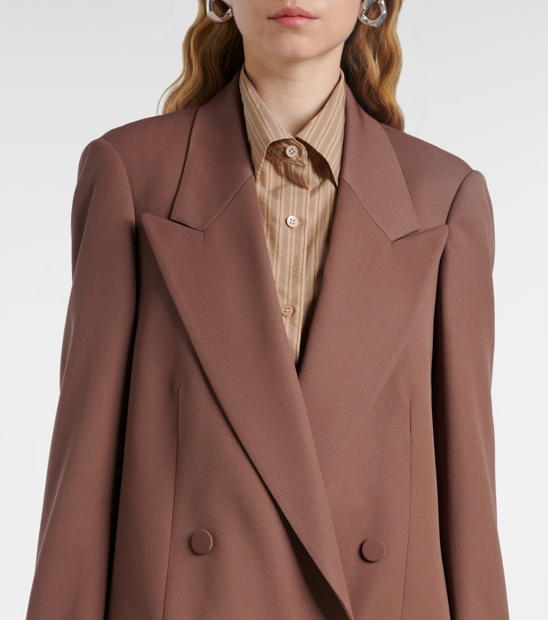Dries Van Noten - Oversized wool blazer
