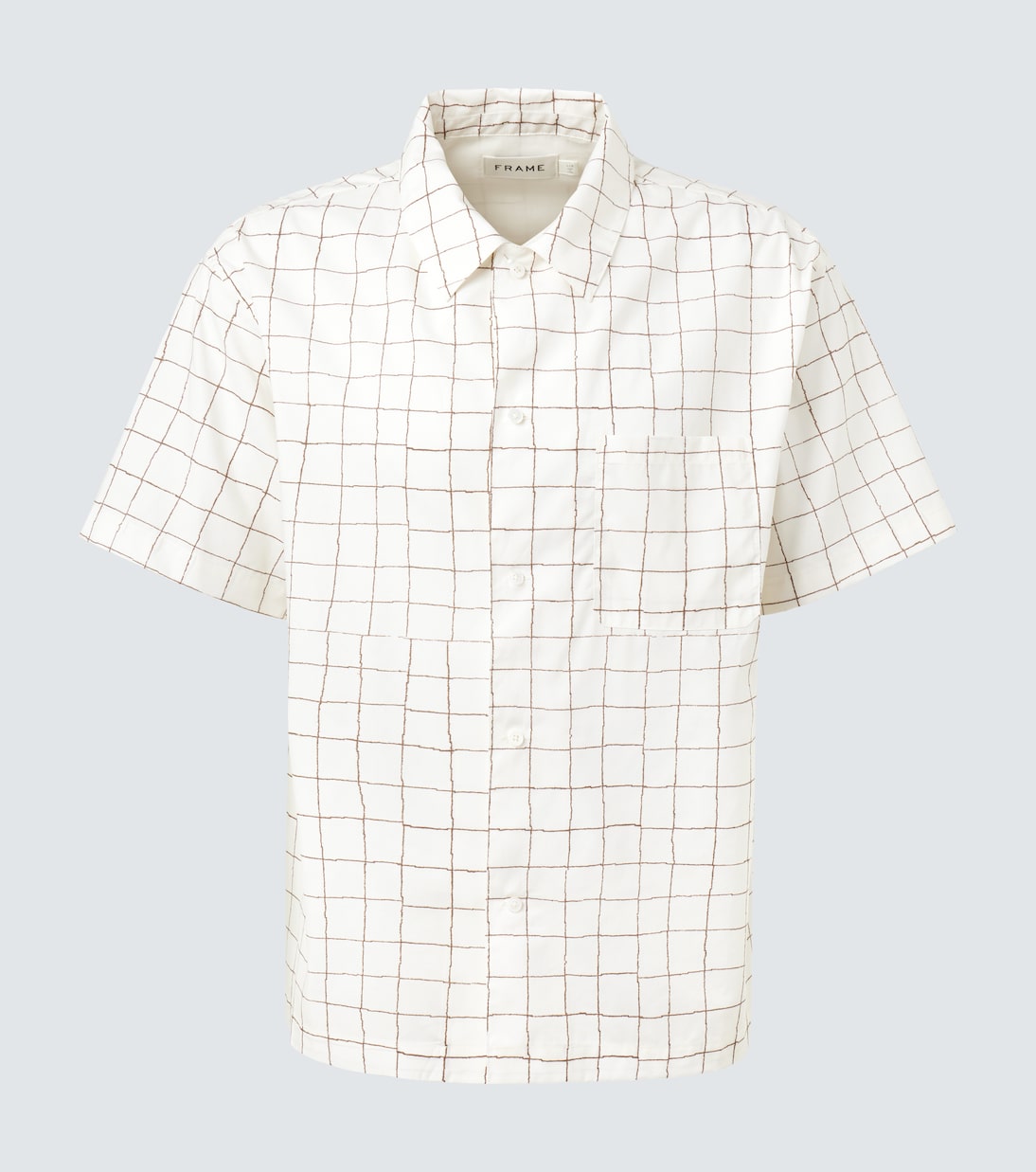 Frame - Checked bowling shirt