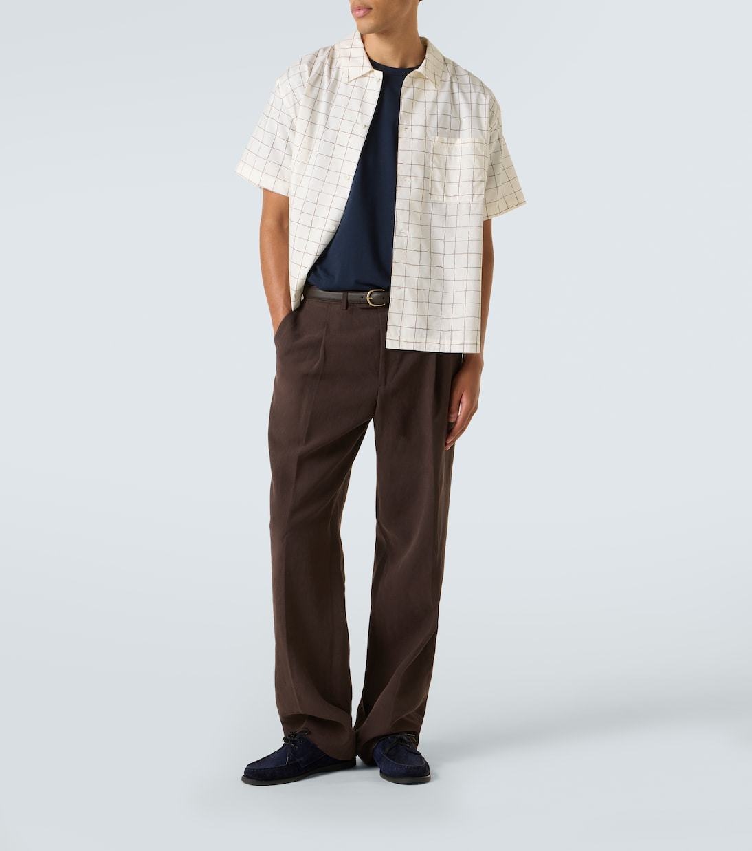 Frame - Checked bowling shirt