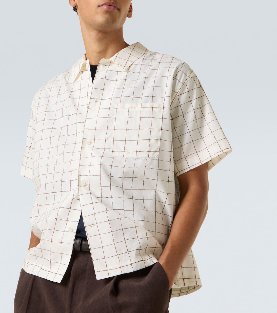 Frame - Checked bowling shirt