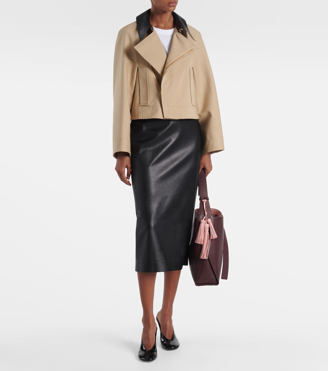 Givenchy - Belted Medium leather hobo bag