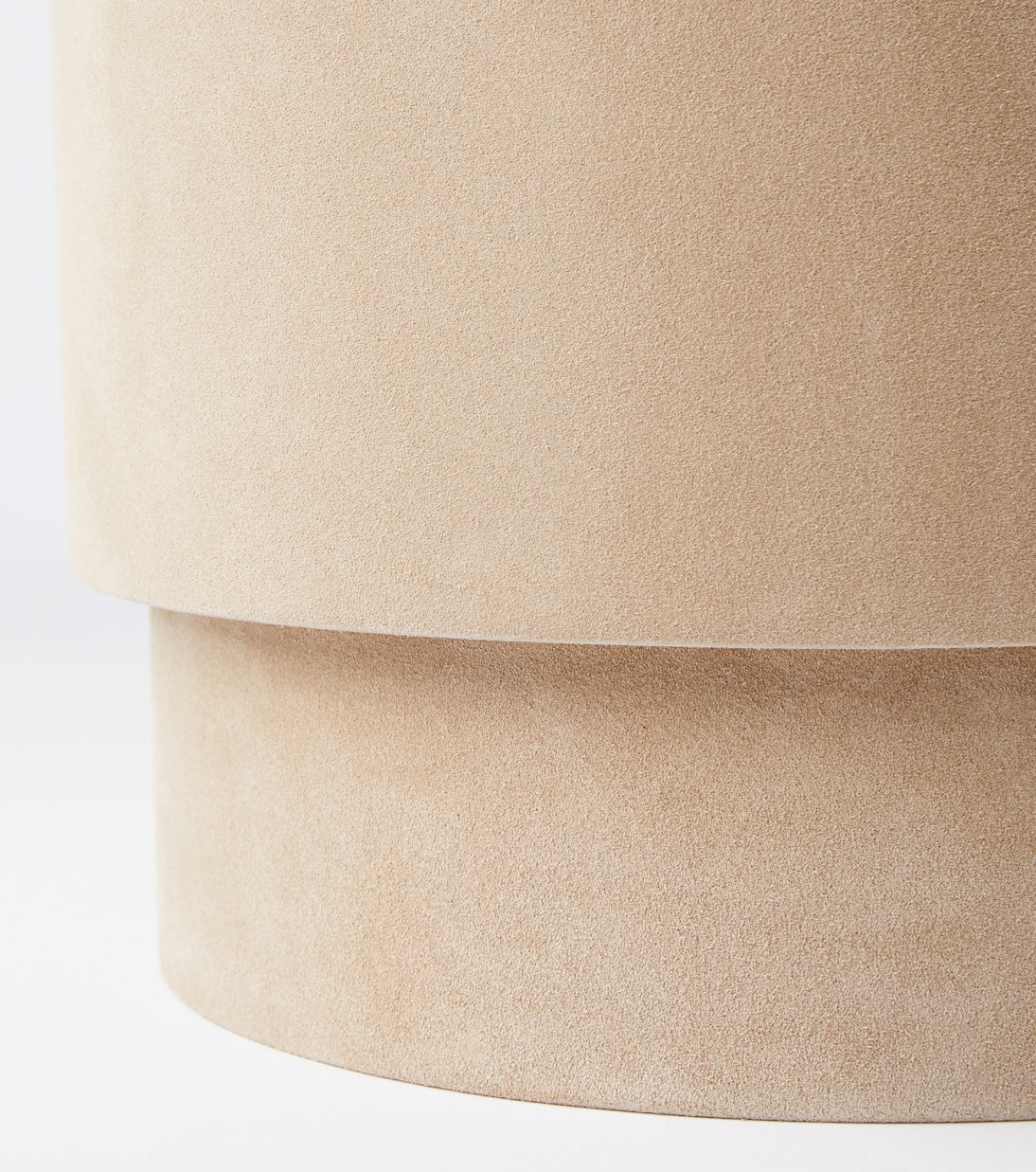 Michaël Verheyden - Suede stool