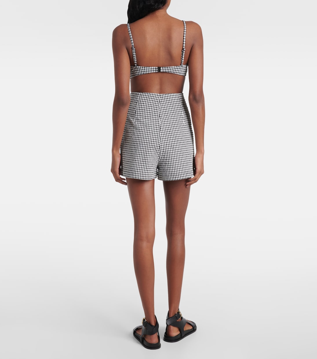 Róhe - Gingham bralette