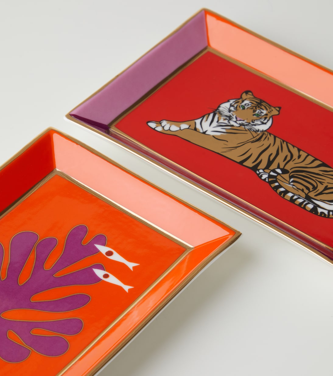 Jonathan Adler - Playa painted ceramic tray