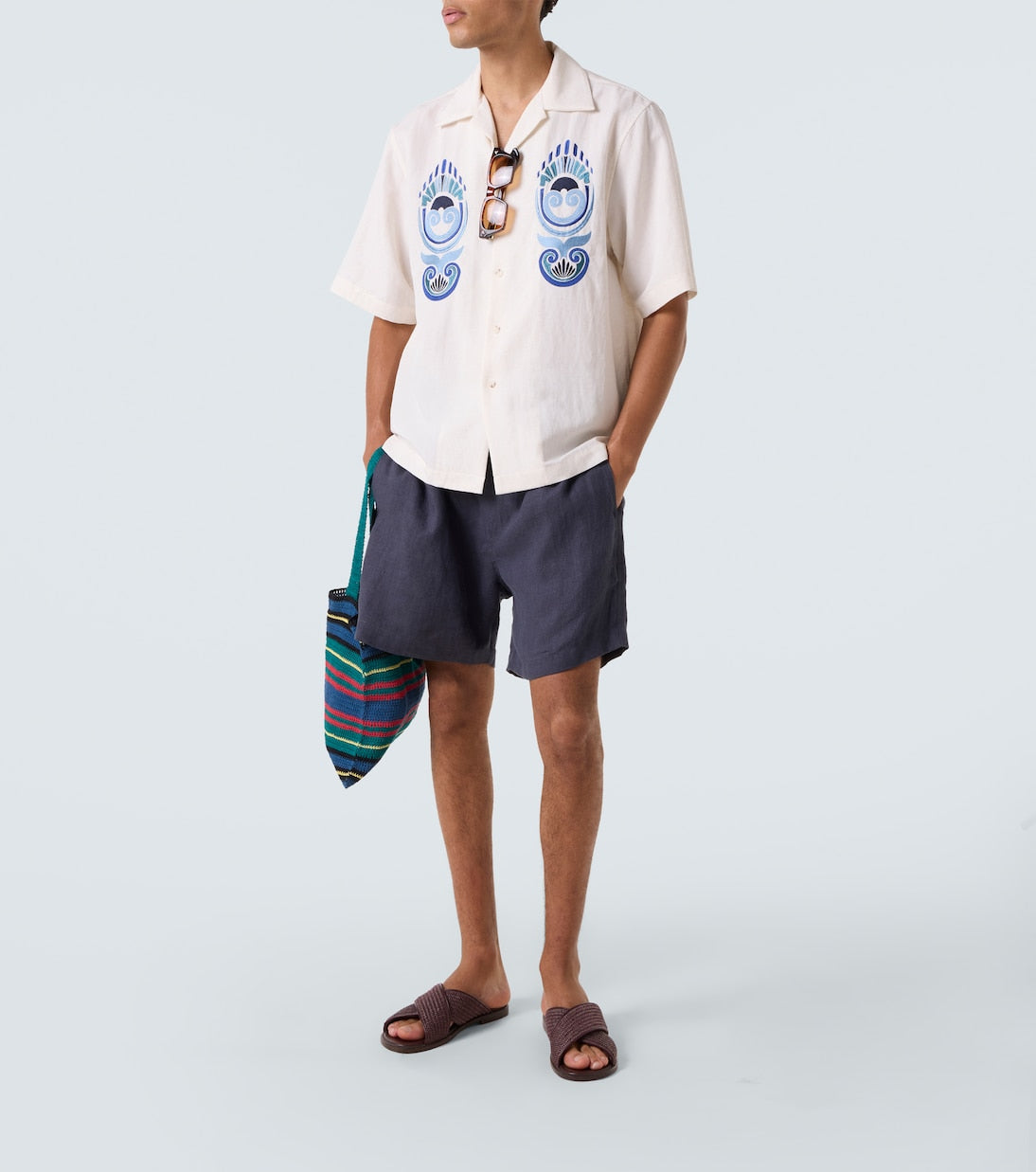 Commas - Embroidered shirt