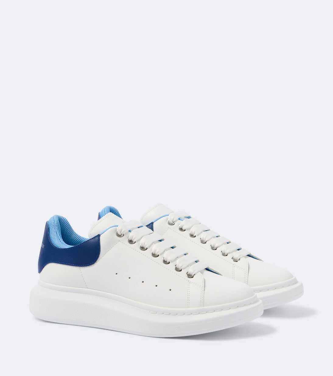 McQueen - Oversized leather sneakers