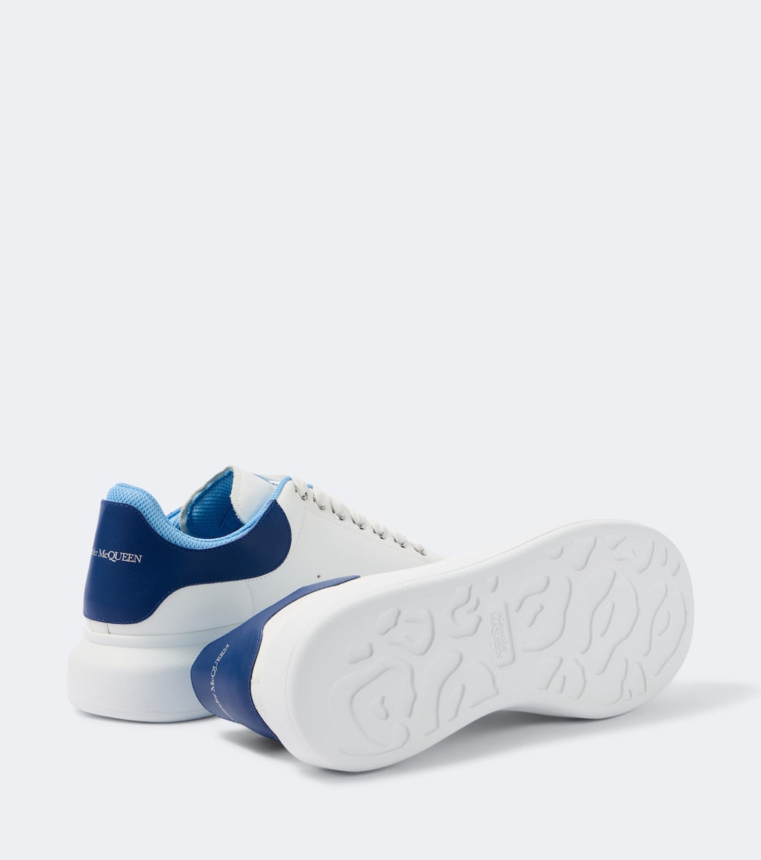 McQueen - Oversized leather sneakers