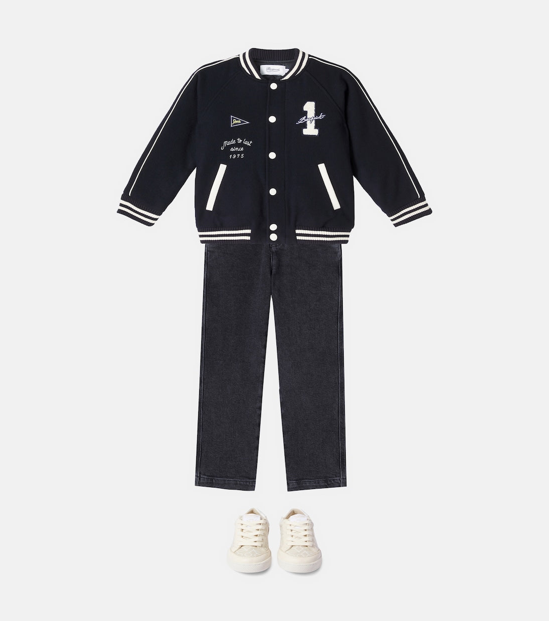 Bonpoint - Josias wool-blend varsity jacket