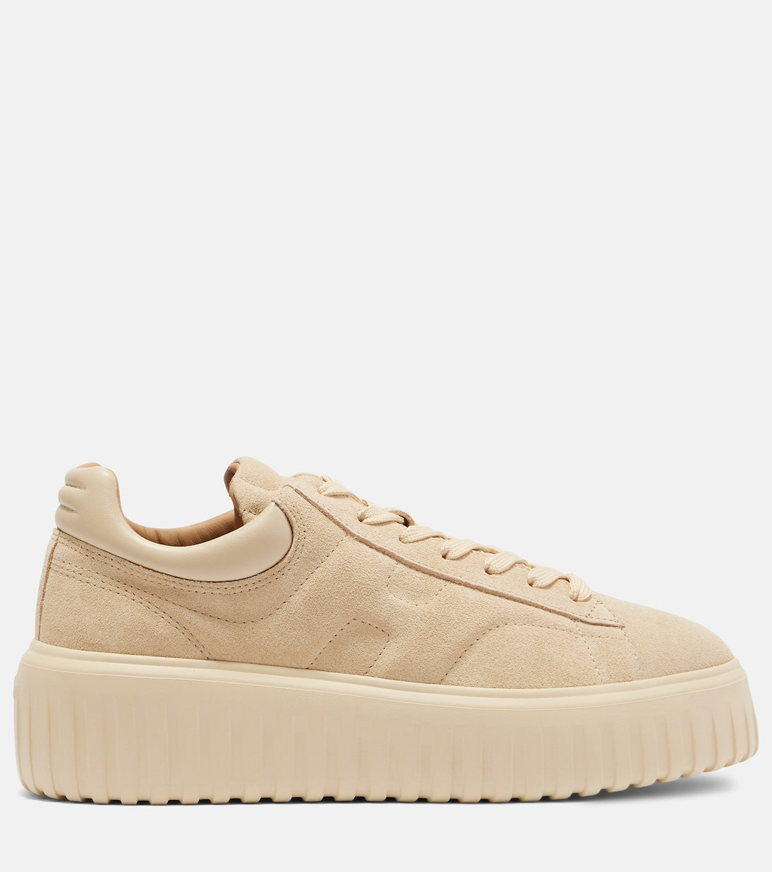 Hogan - H-Stripes suede platform sneakers