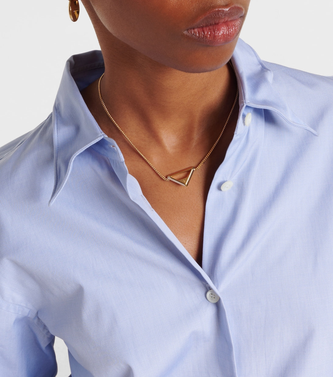 Prada - Logo chain necklace