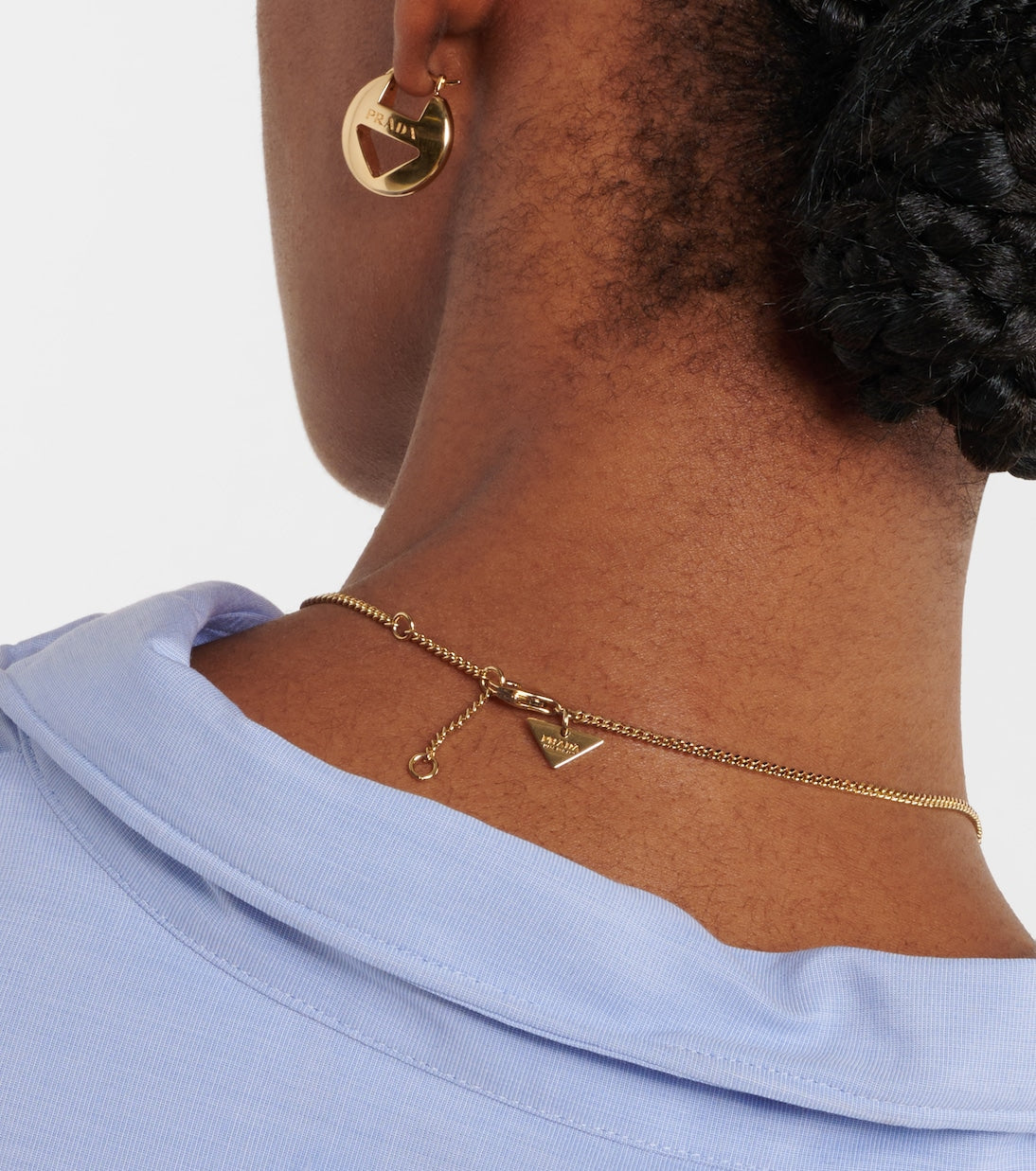 Prada - Logo chain necklace