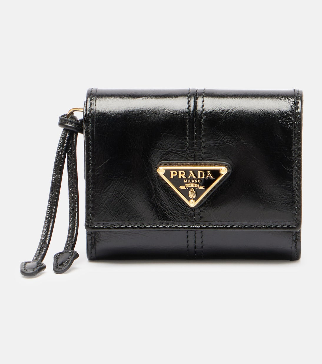 Prada - Logo leather wallet