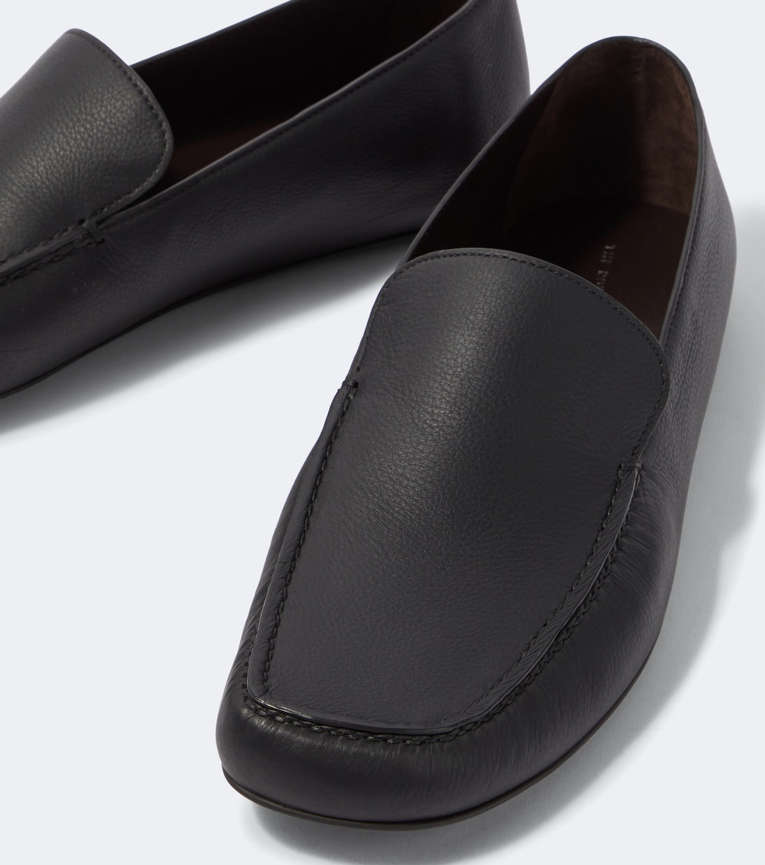 The Row - Leo leather loafers