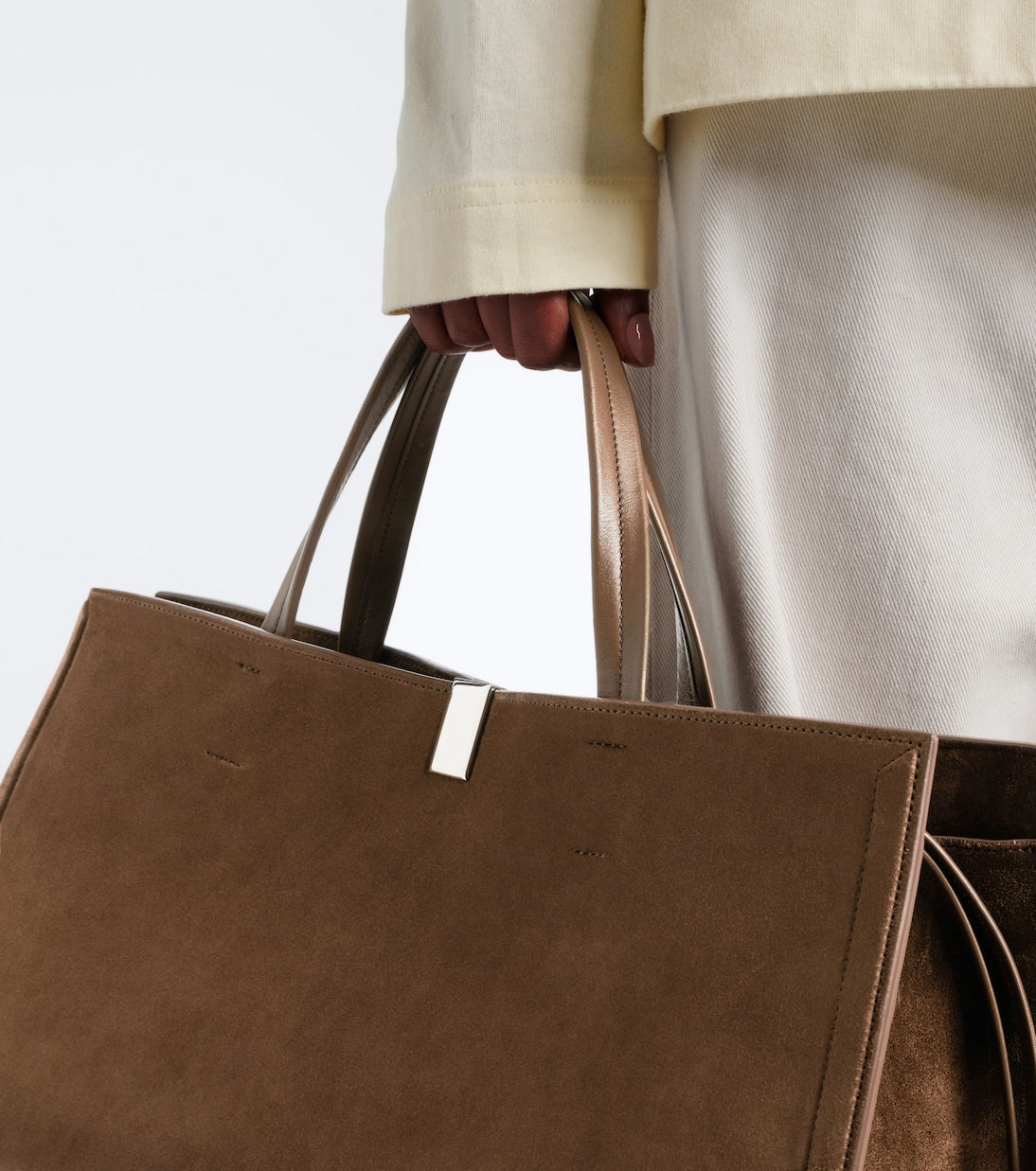 Phoebe Philo - Medium Kit Cabas suede tote bag