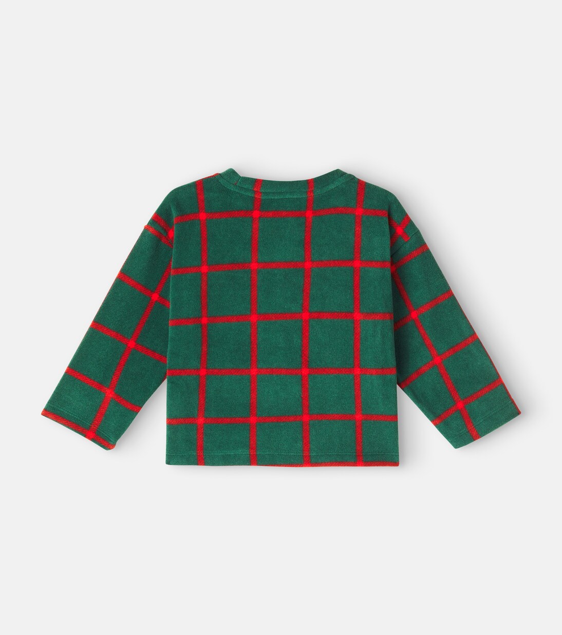 Mini Rodini - Checked fleece top
