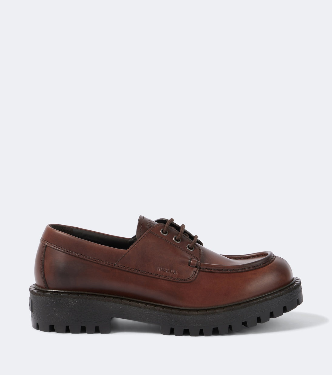 Prada - Leather loafers