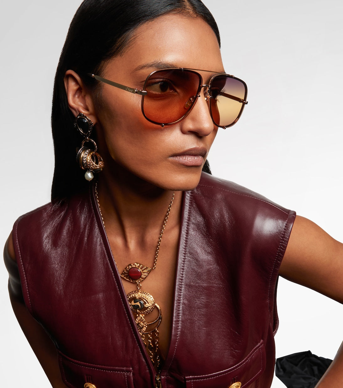 Chloé - Aviator sunglasses