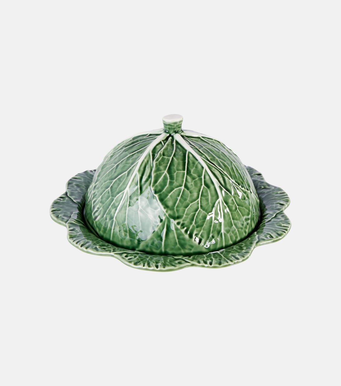 Bordallo Pinheiro - Cabbage earthenware cheese tray