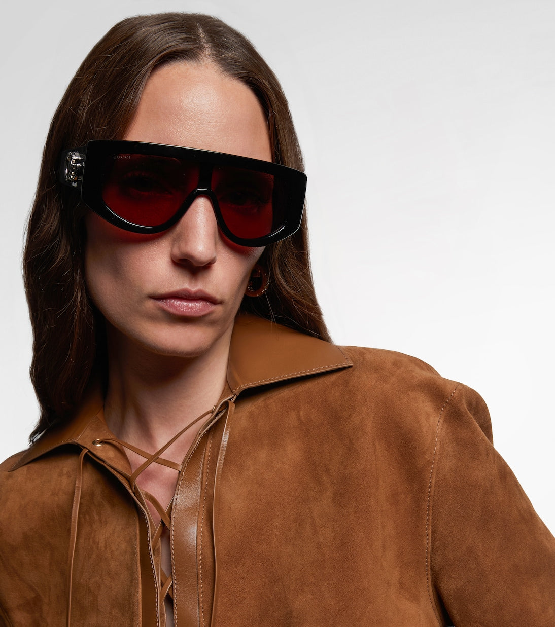 Gucci - Double G flat-top sunglasses