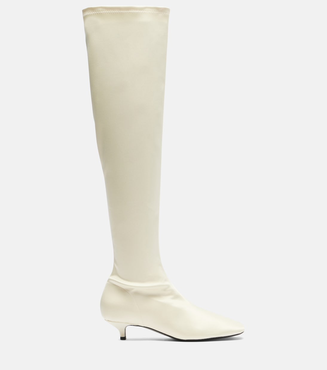 Toteme - Satin knee-high boots
