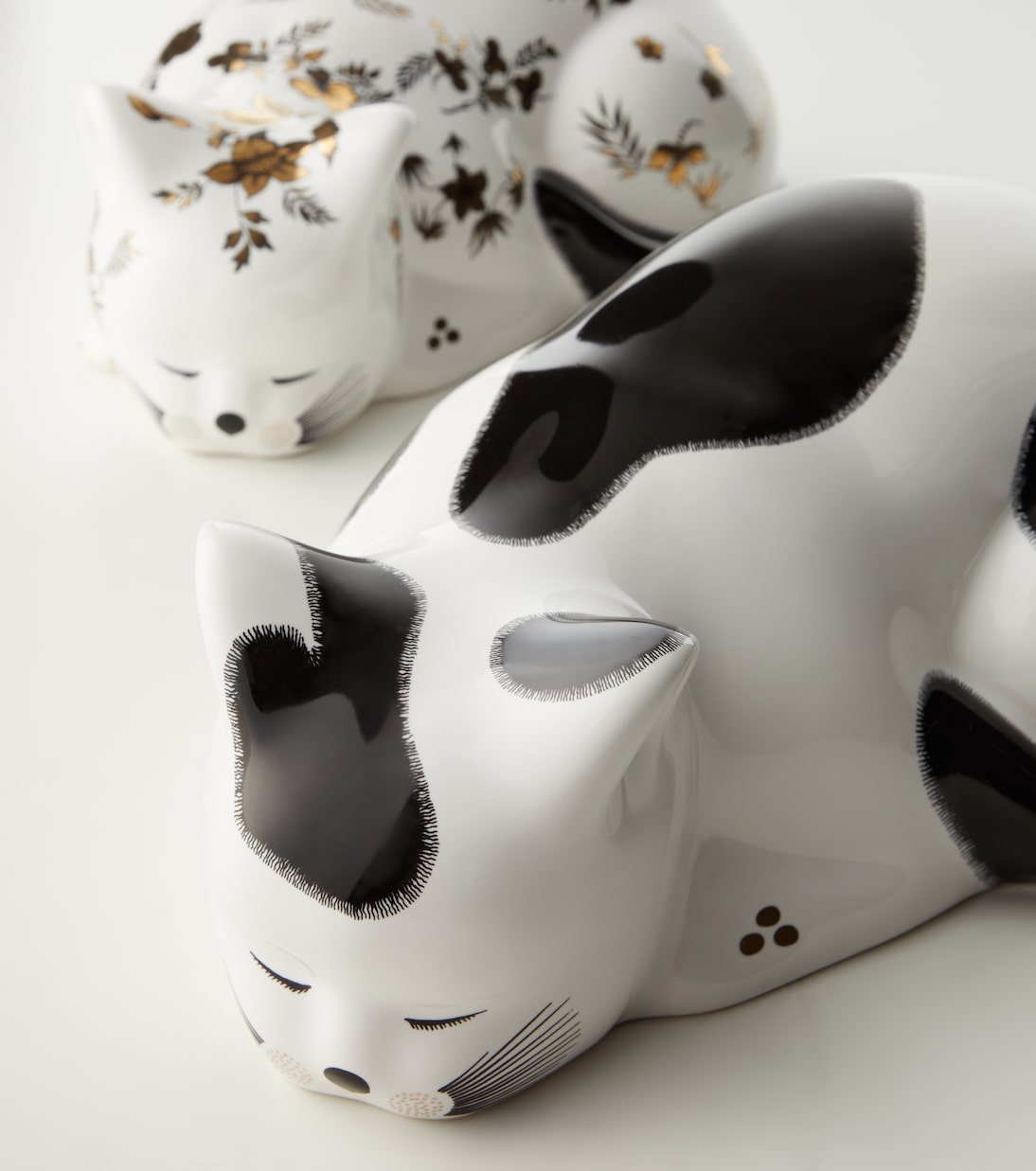 Fornasetti - Cat ceramic decorative object
