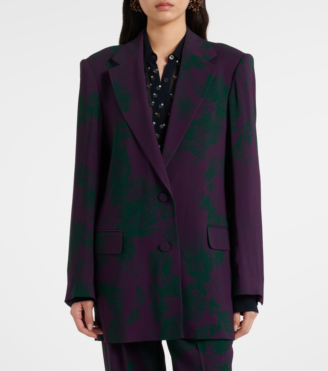 Dries Van Noten - Printed blazer