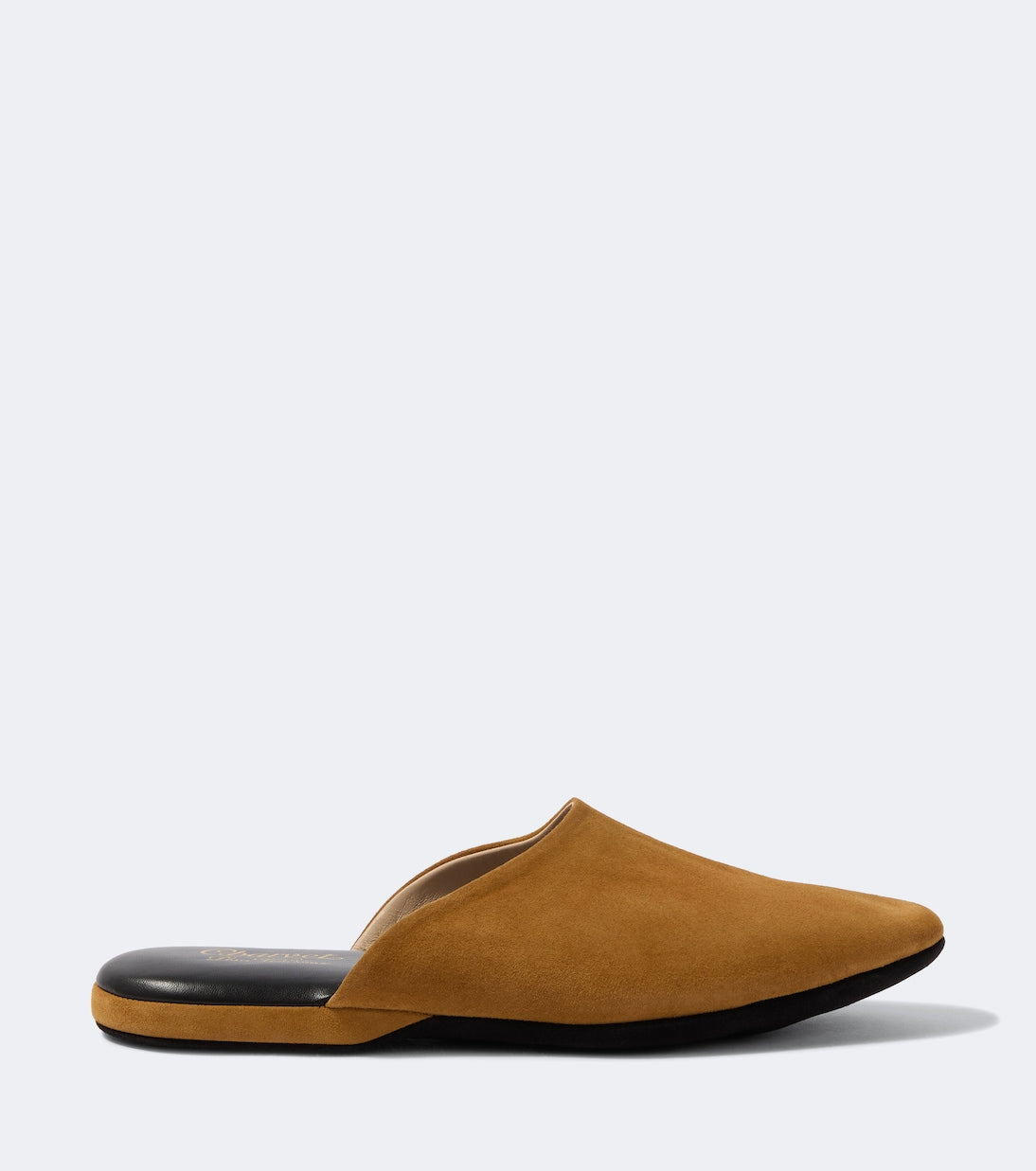 Charvet - Leather-lined suede slippers