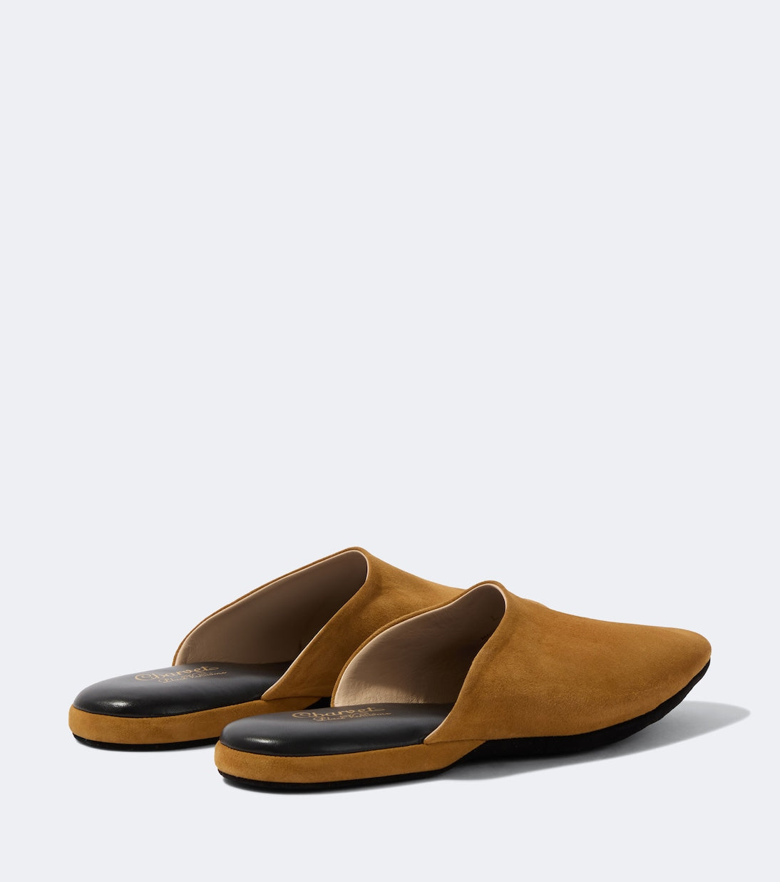 Charvet - Leather-lined suede slippers