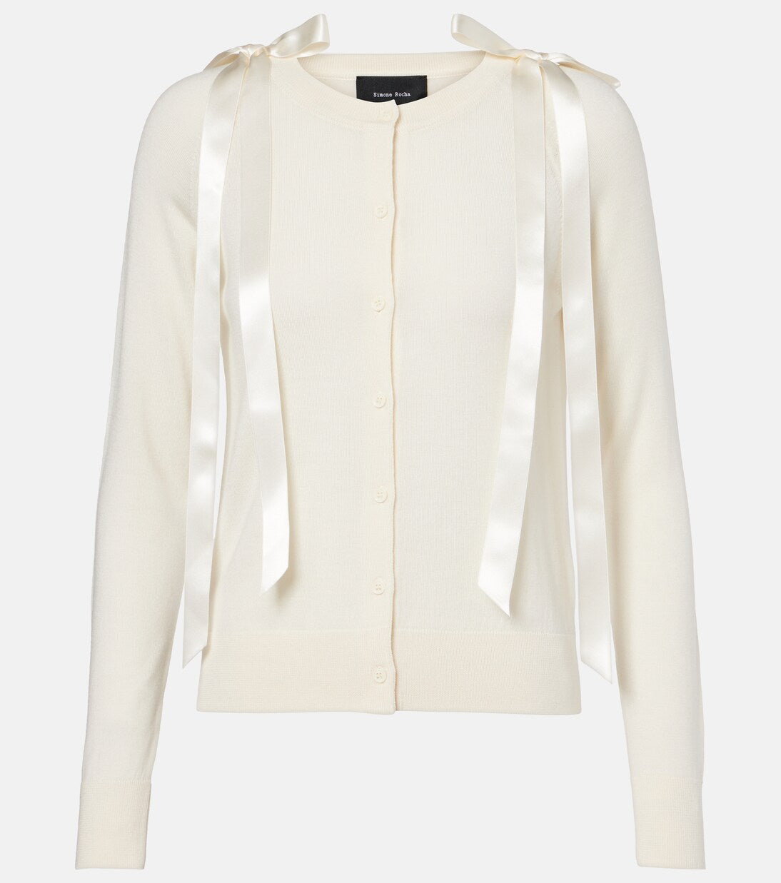 Simone Rocha - Wool and silk cardigan