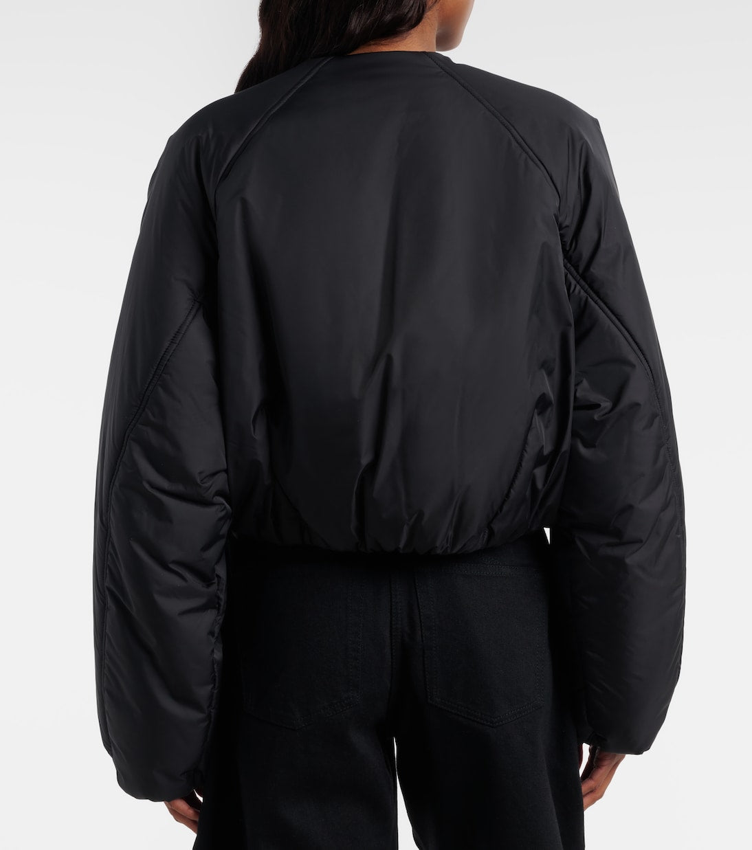 Alaïa - Puffer cropped jacket