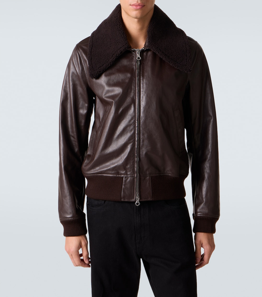 Our Legacy - Pharos leather bomber jacket