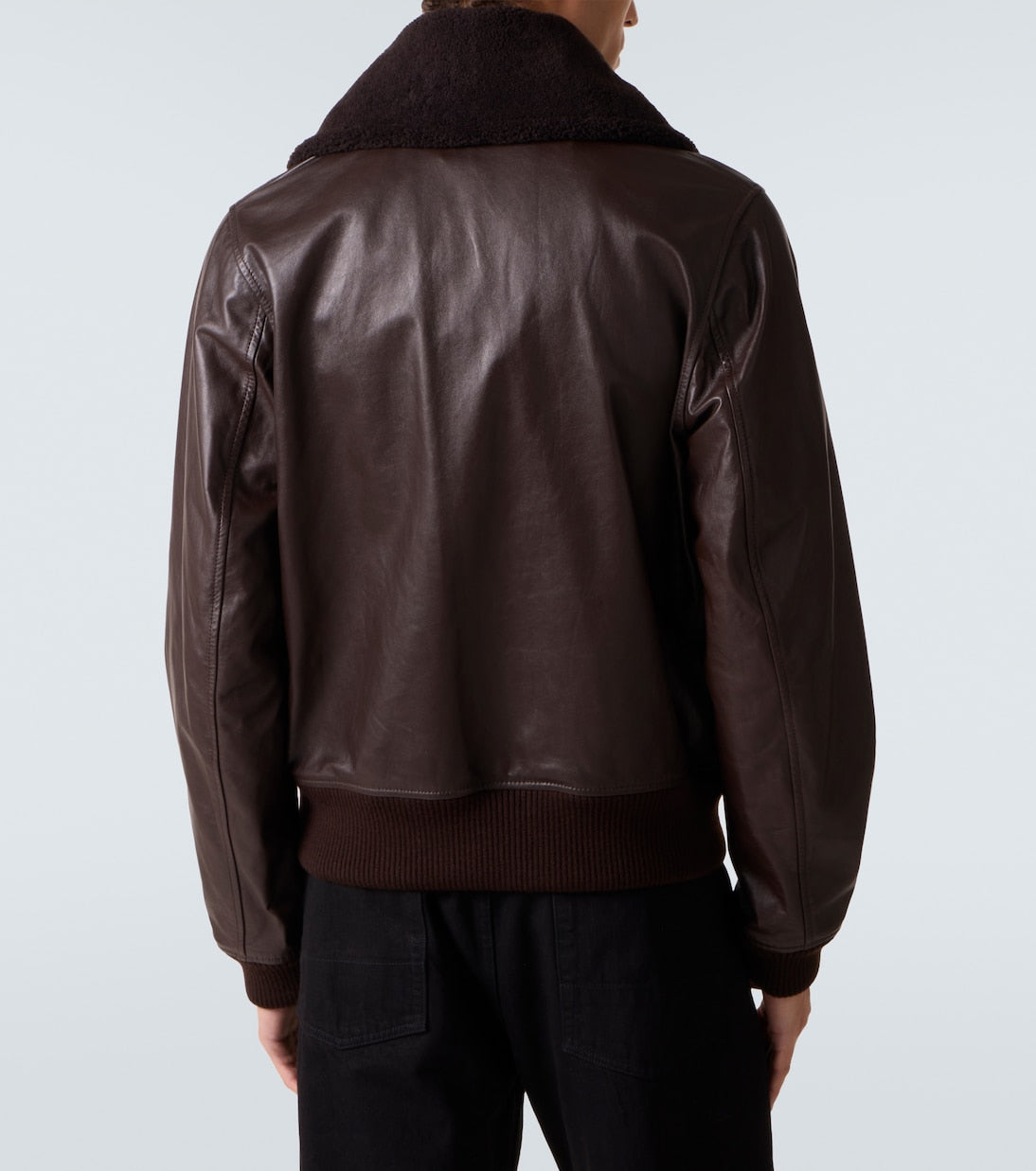 Our Legacy - Pharos leather bomber jacket