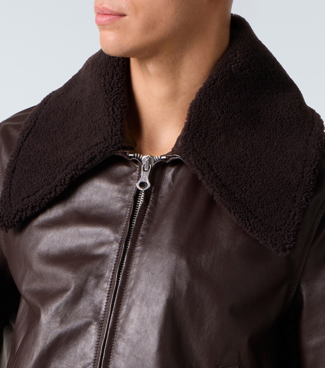 Our Legacy - Pharos leather bomber jacket