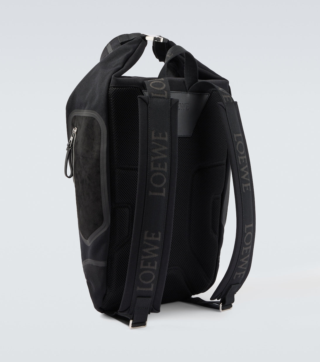 Loewe - Flex canvas and suede backpack