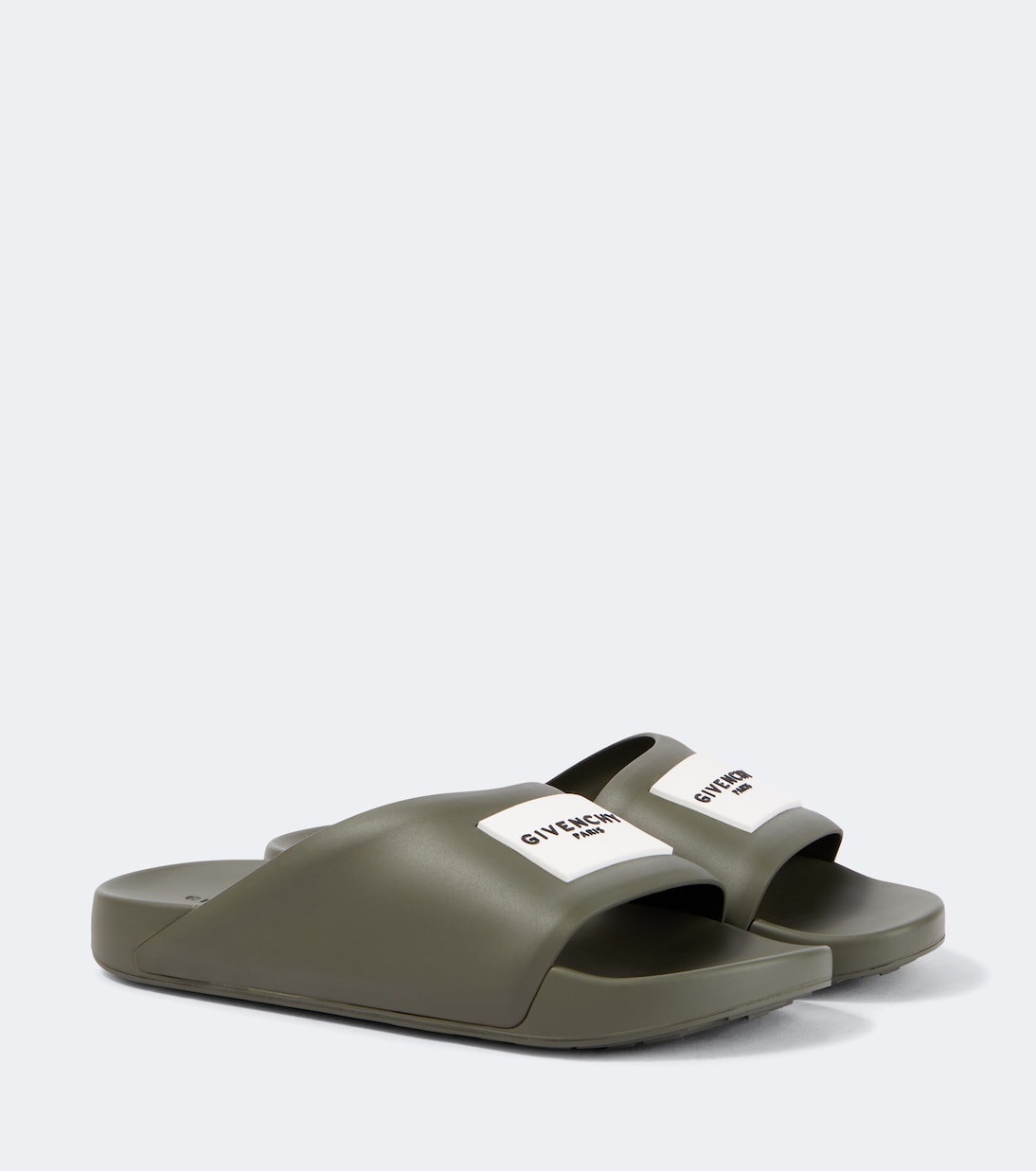 Givenchy - Logo PU slides