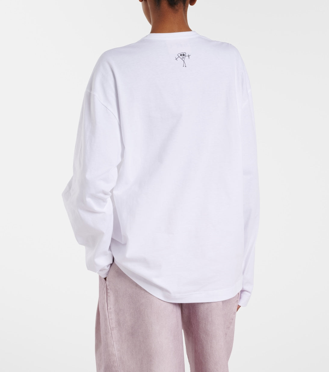 Plan C - Printed cotton jersey T-shirt
