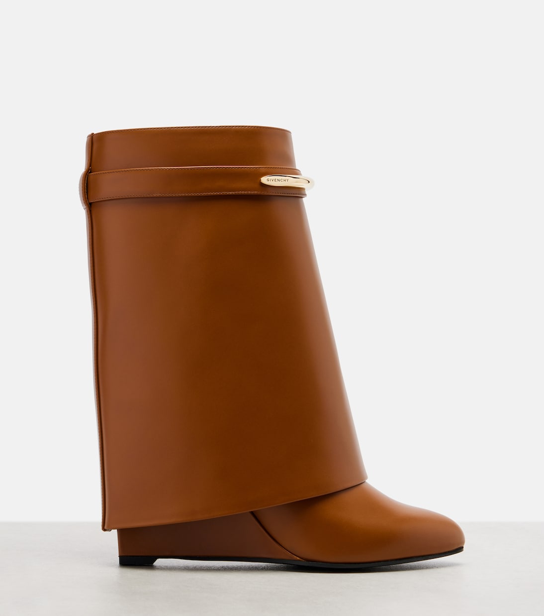 Givenchy - Shark leather mid-calf boots