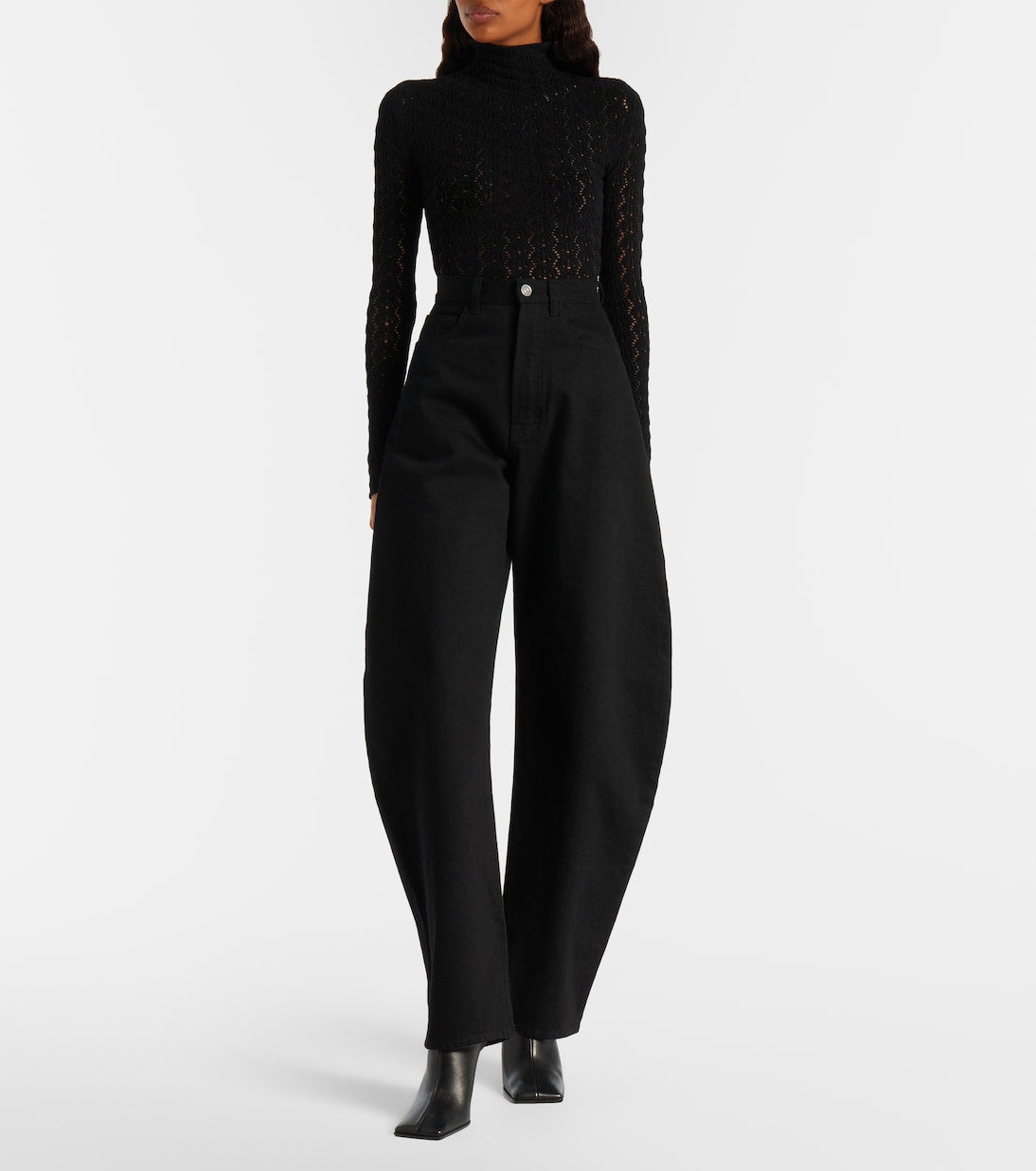 Alaïa - 90 leather mules