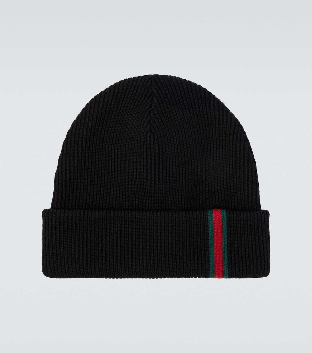 Gucci - Web Stripe wool beanie