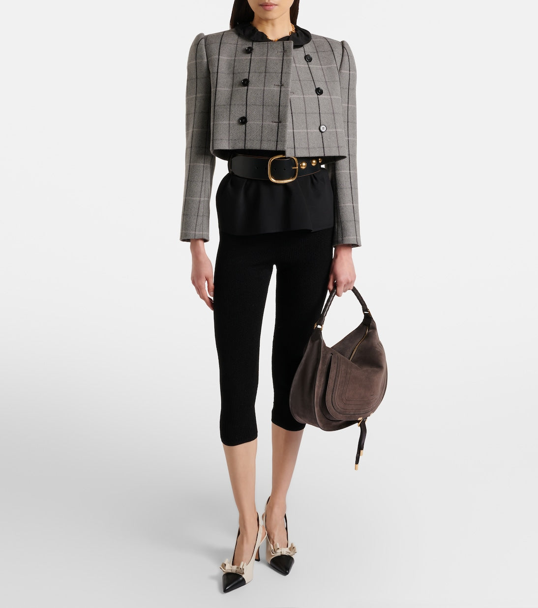 Chloé - Knitted capri pants