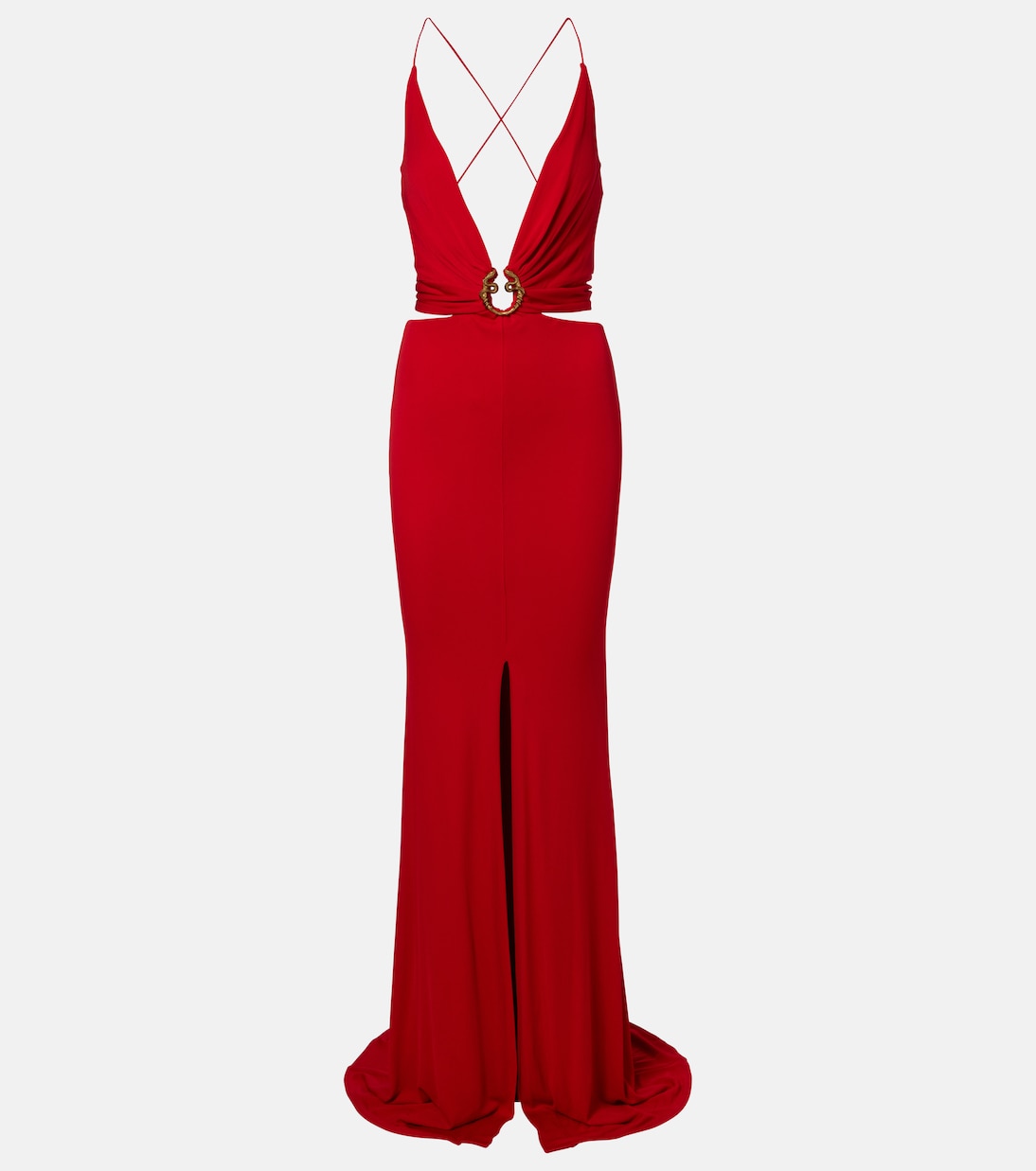 Roberto Cavalli - Open-back gown