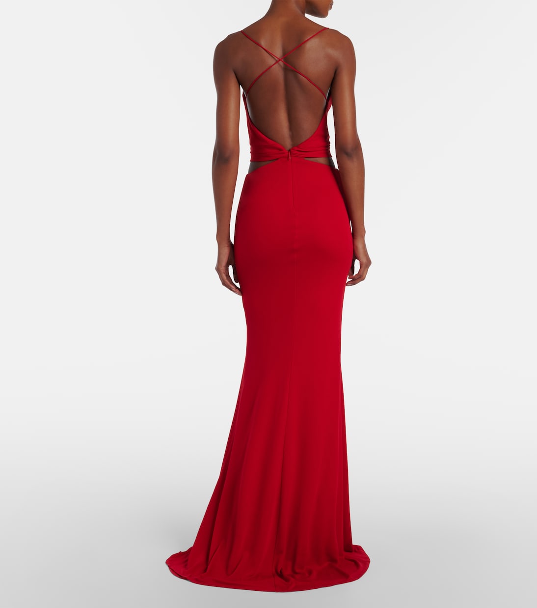 Roberto Cavalli - Open-back gown