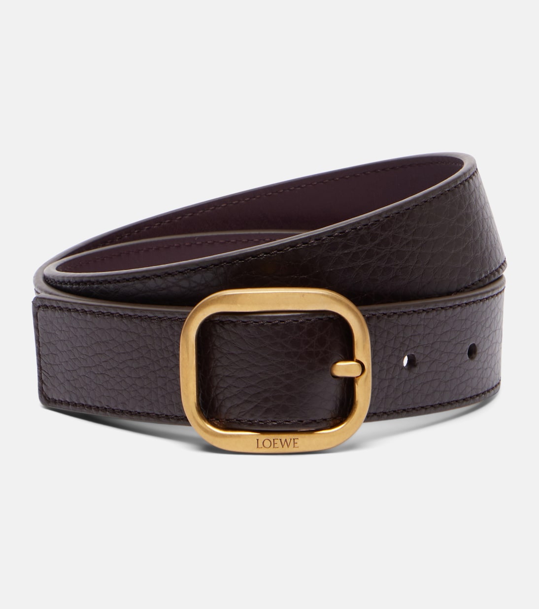 Loewe - Rounded leather belt