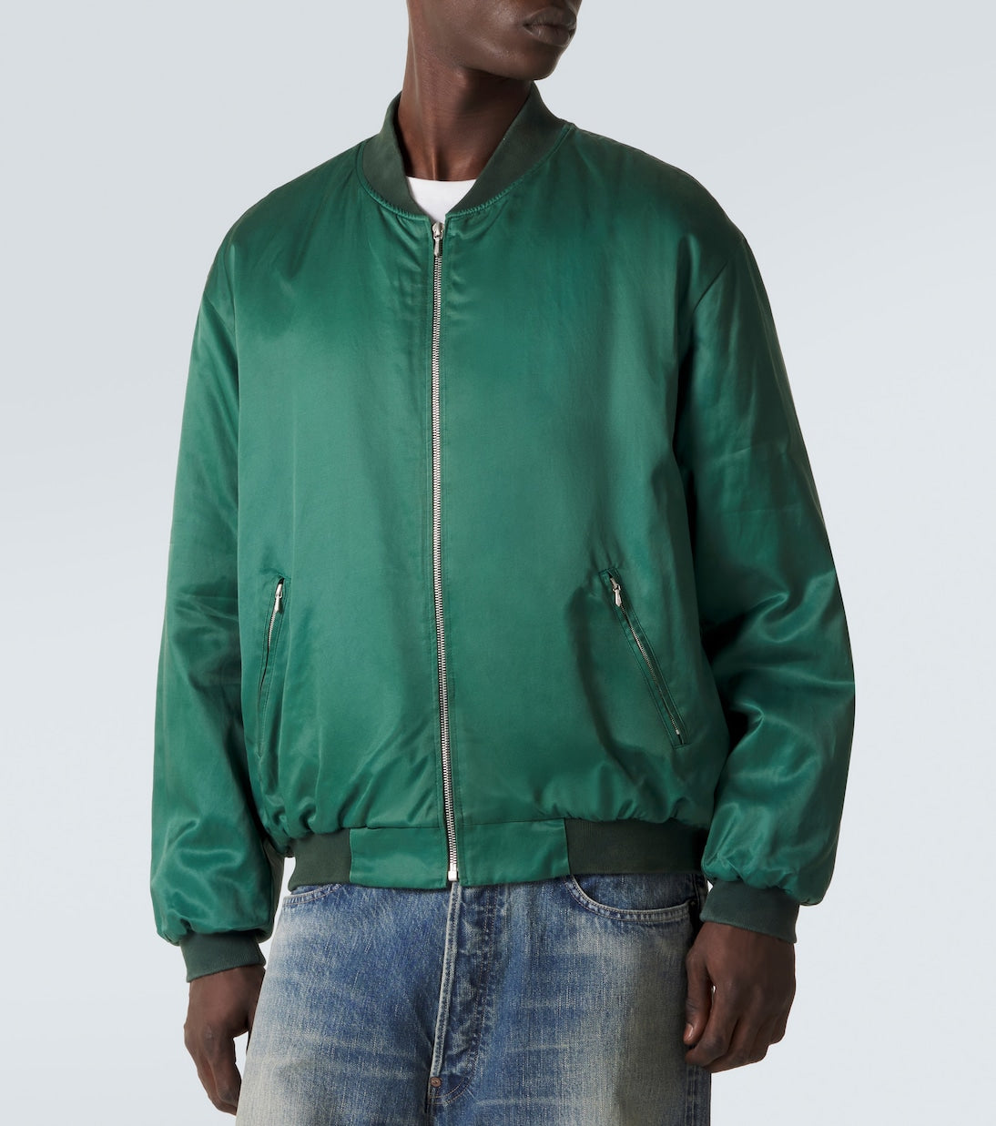 A.Presse - Cotton-blend bomber jacket