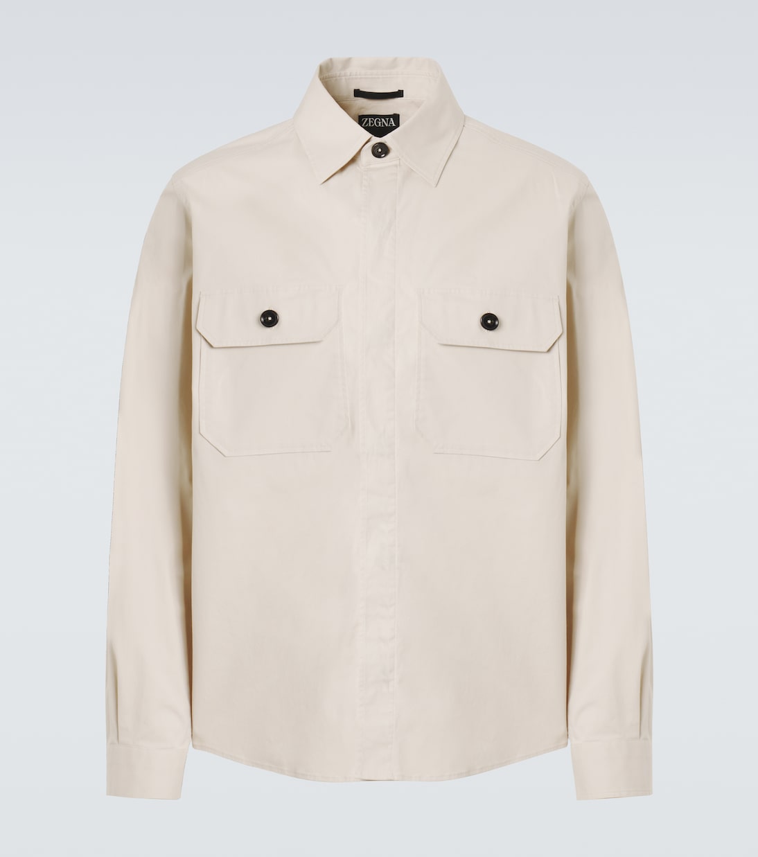 Zegna - Cotton-blend overshirt