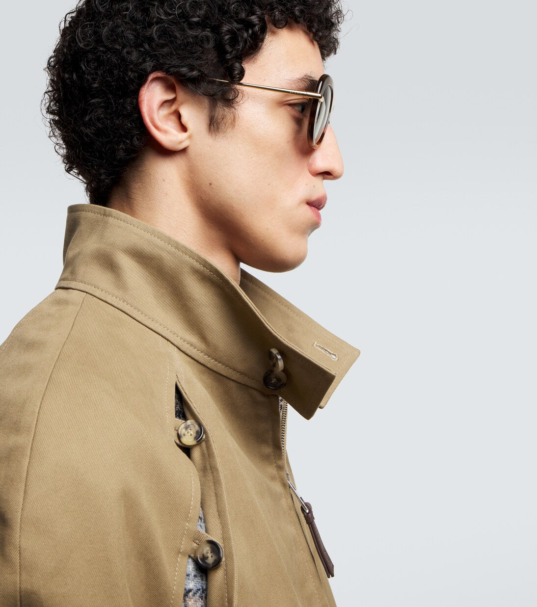 Loewe - Slim flat-top sunglasses