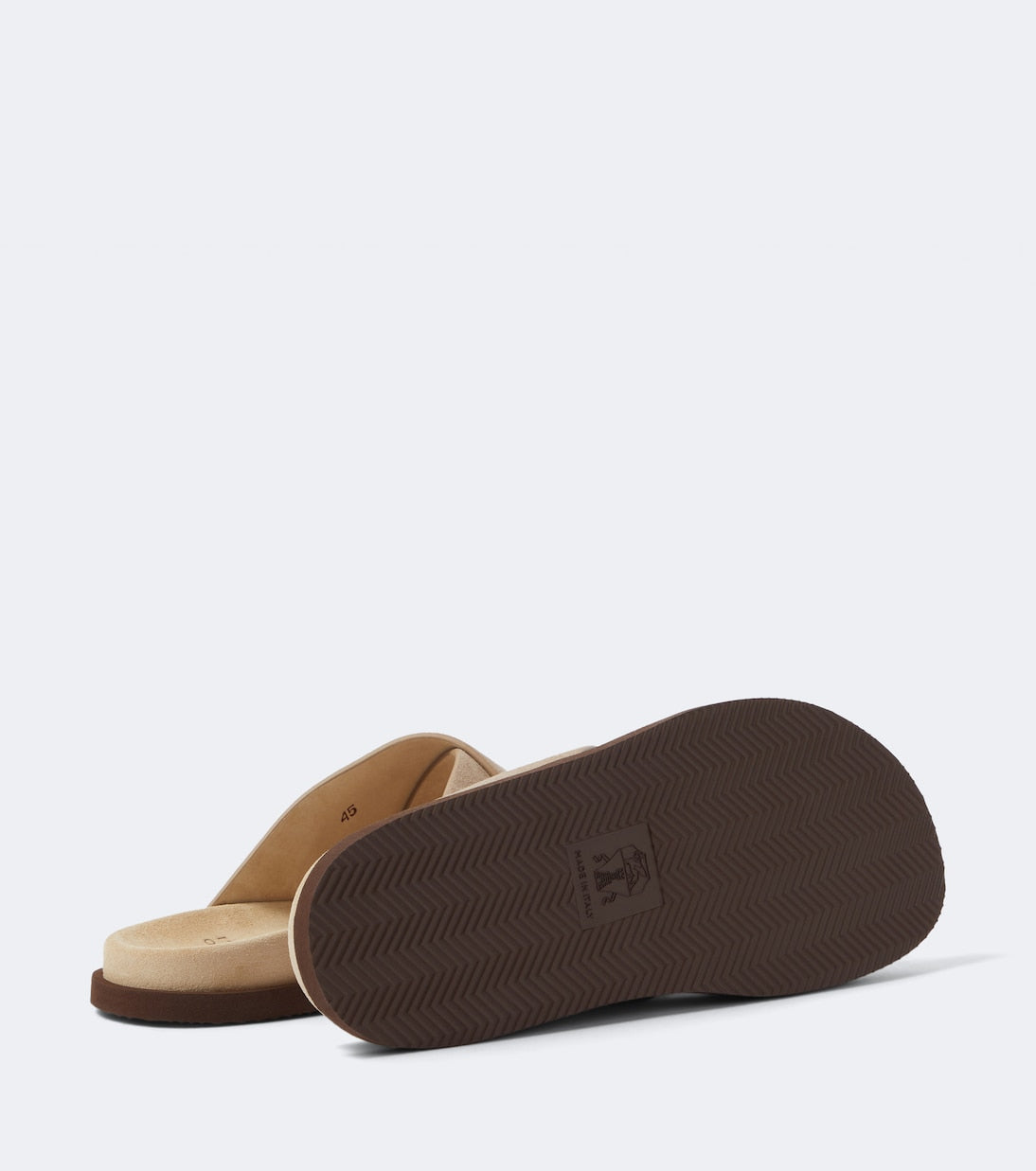 Brunello Cucinelli - Suede slides