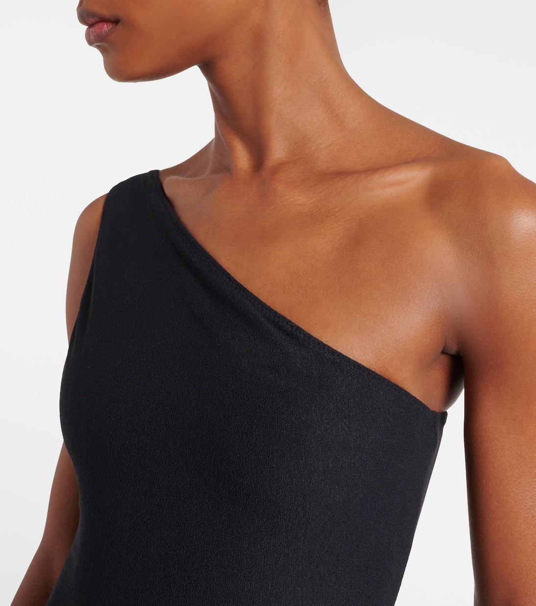 Same - Belted one-shoulder swimsuit