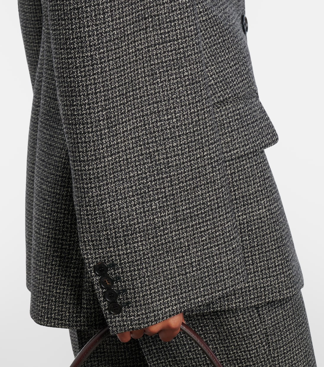 Acne Studios - Houndstooth wool suit jacket
