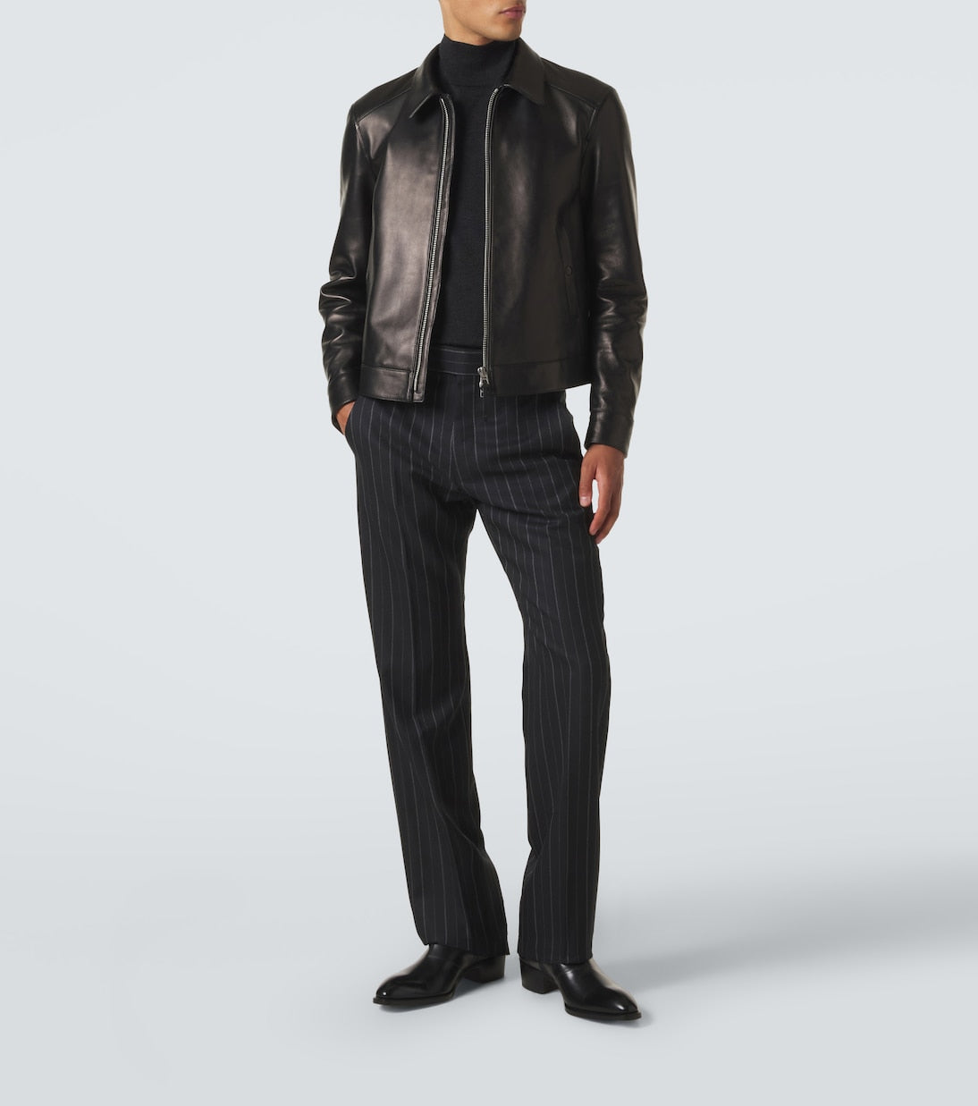 Tom Ford - Leather blouson jacket